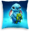 Stitch Cushion Cover Disney Lilo & Stitch Pillowcase Plush Toy Anime Kawaii Pillowcase Home Room Decoration Children Gift 3