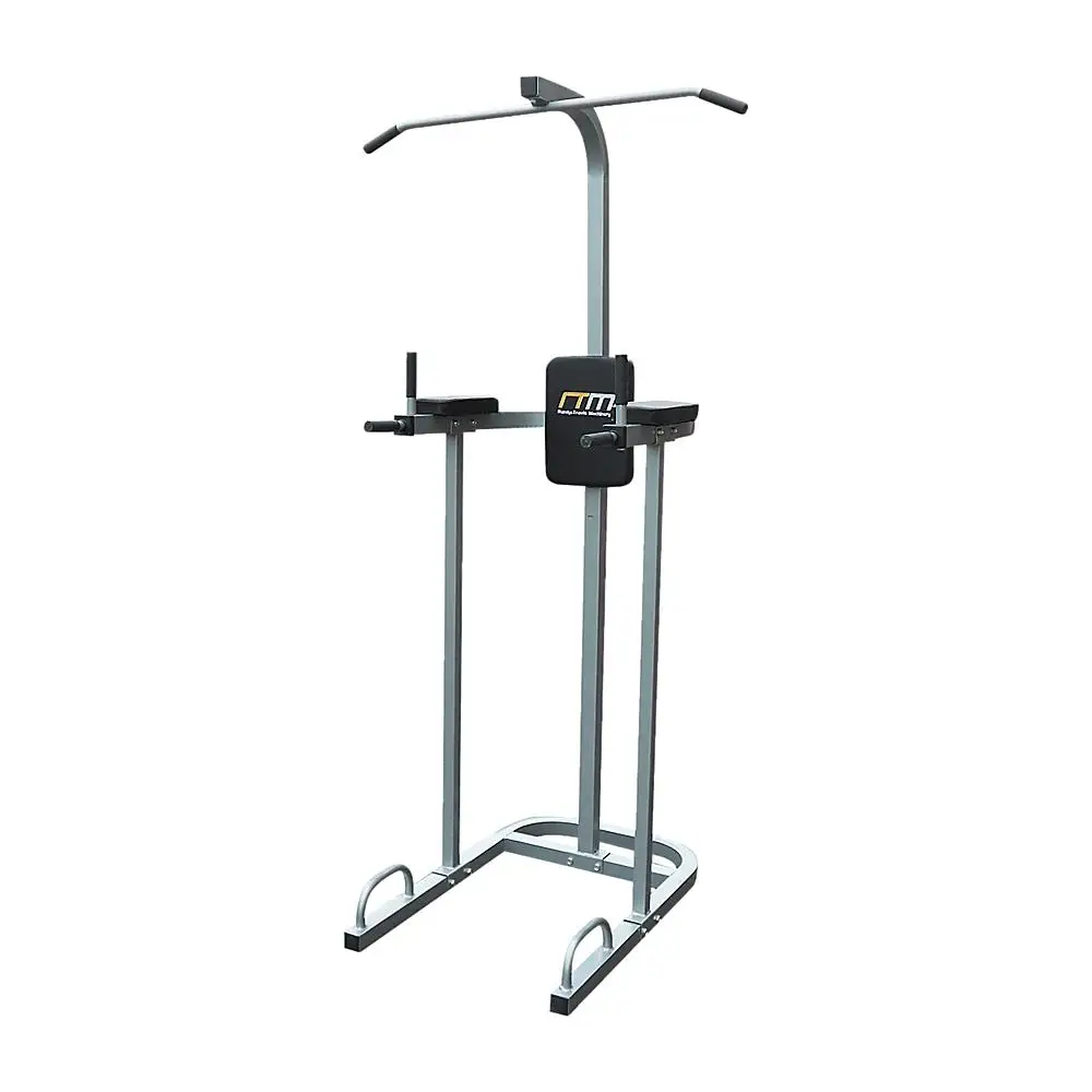 Power Tower Dip Chin Push Up Home Gym MultiStation