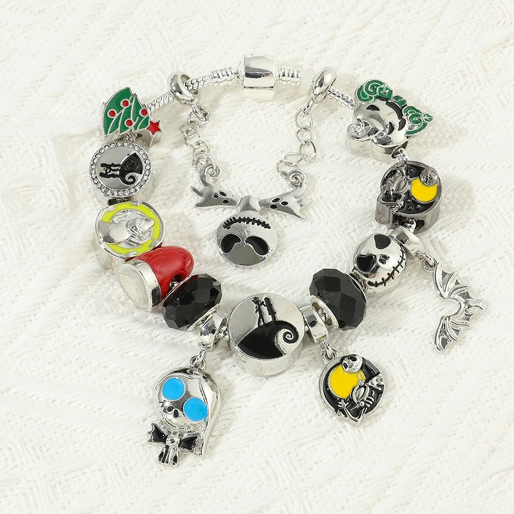 The Nightmare Before Christmas Charms Bracelets Cute Jack