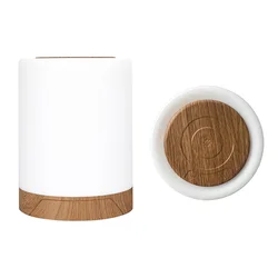 Portable Touch - Control RGB Night Light - USB Rechargeable Lamp for Kids' Room and Camping Decor (EWL15)