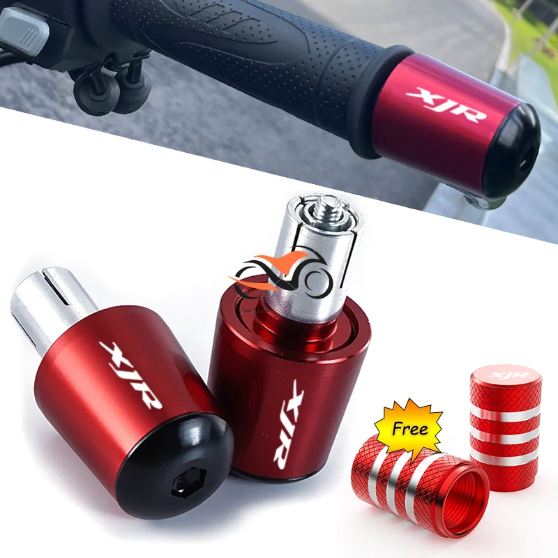 

For YAMAHA XJR1200 XJR1300 XJR 1200 1300 2022 Motorcycle Accessories CNC Handle Bar Handlebar Grips Cap End handle Plugs cap