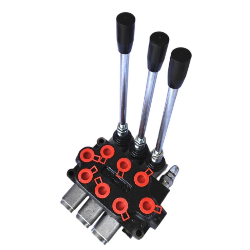 Hydraulic multi-way valve reversing valve mechanical cylinder motor distributor L102 multi-way valve distributor control valve