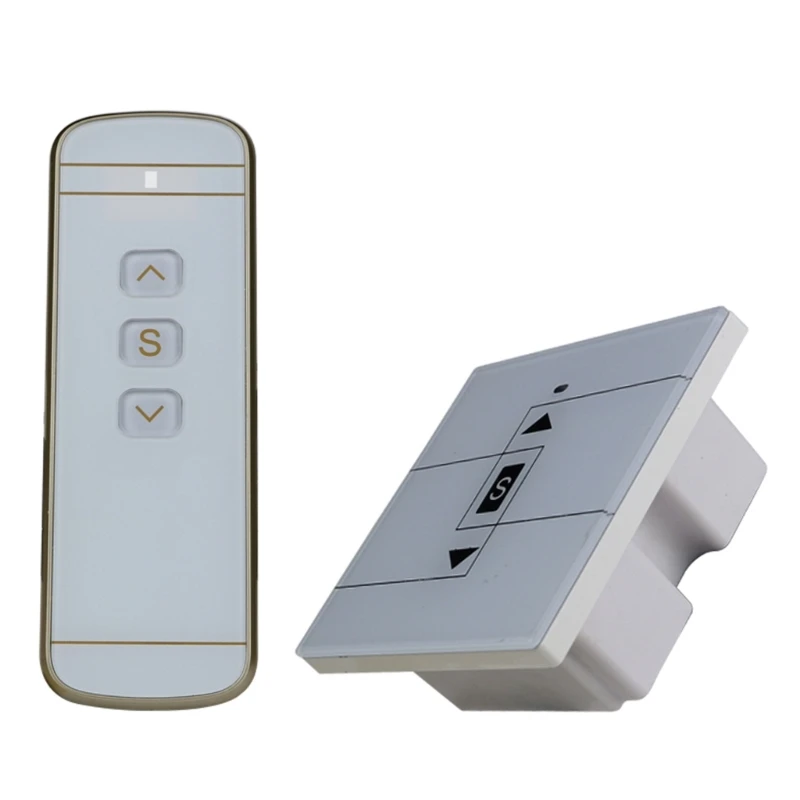 

433Mhz Wireless Remote Control Relays Switches Universal Receiver with 98Ft Long Ranges for Garage Door Openers