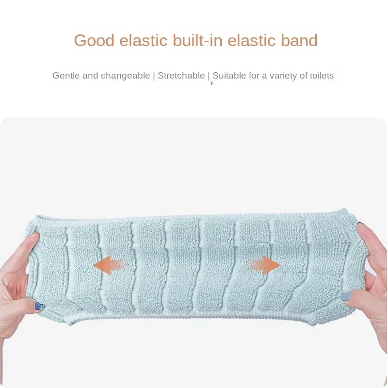 1pc Universal Pumpkin Pattern Toilet Seat Cover Warm Washable Knitting O-type Closestool Mat Children Potty Training Accessories