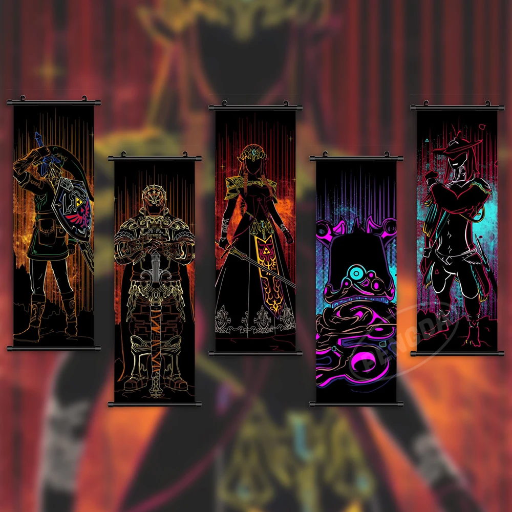 Wall Artwork Canvas Anime Mural Link Pictures The Legend Of Zelda