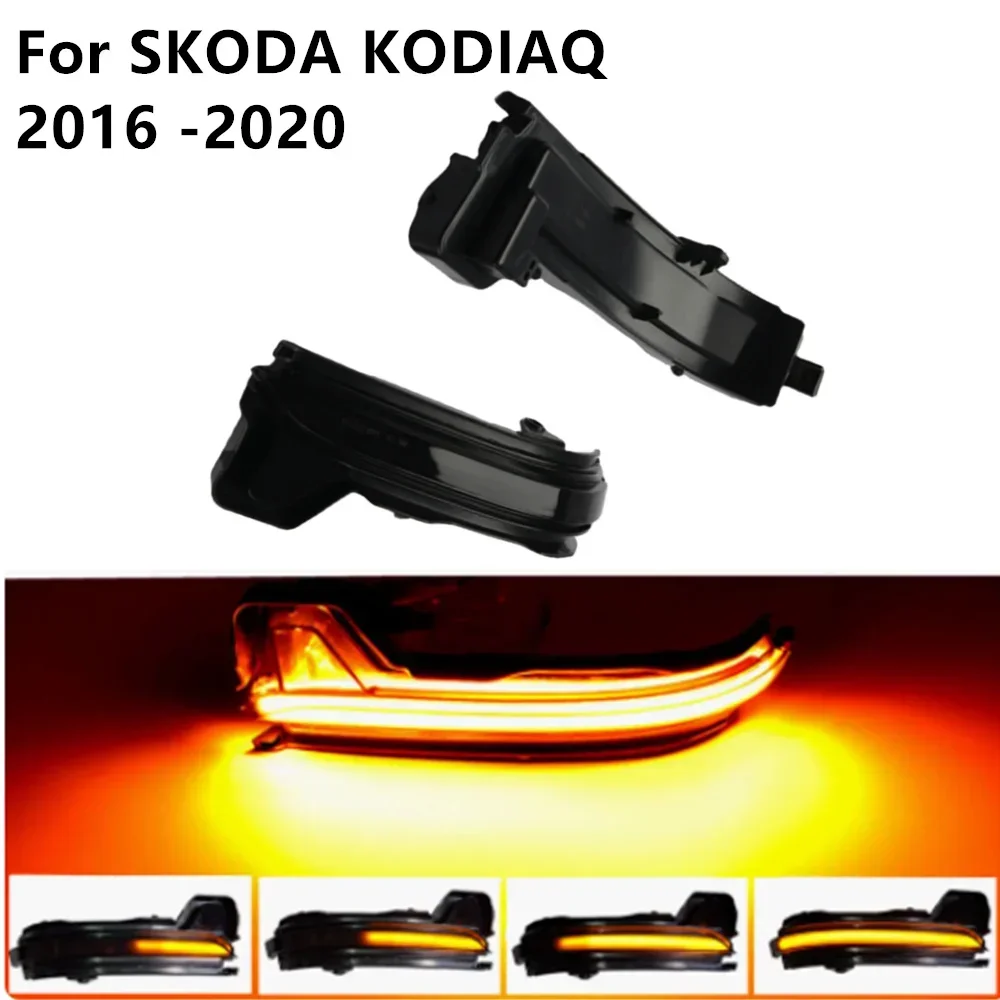 

2 шт. автомобильный Динамический светодиодный поворотник для зеркала заднего вида