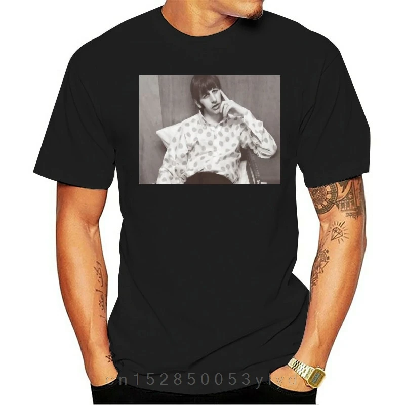 

Футболка с коротким рукавом Ringo Starr, 100% хлопок