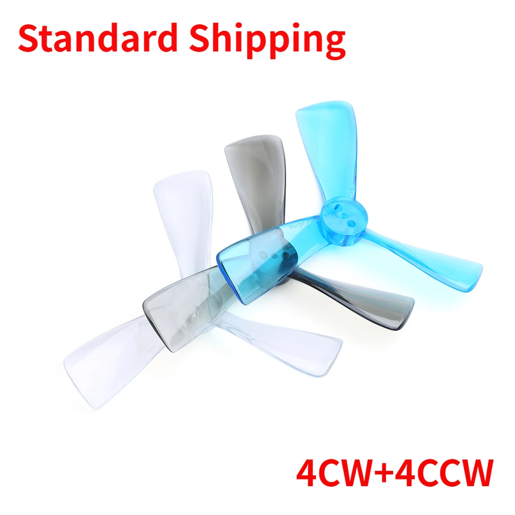 

4Pairs(4CW+4CCW) IFlight Cine 2525 2.5X2.5X3 3-Blade PC Propeller for RC FPV Freestyle 2.5inch Cinewhoop Ducted Drones