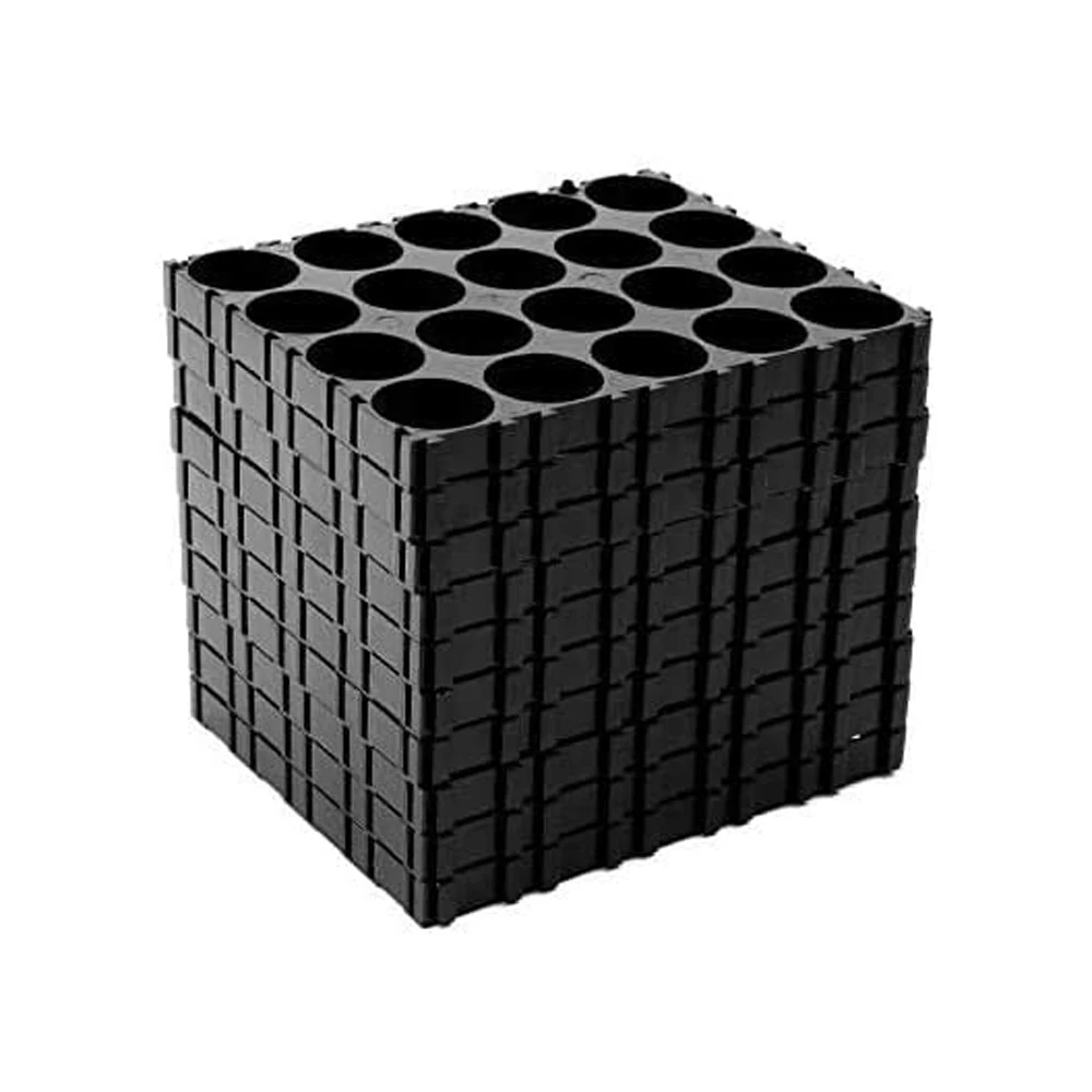 10Pcs 4x5 18650 Lithium Cell Cylindrical Battery Case Holder Batteries