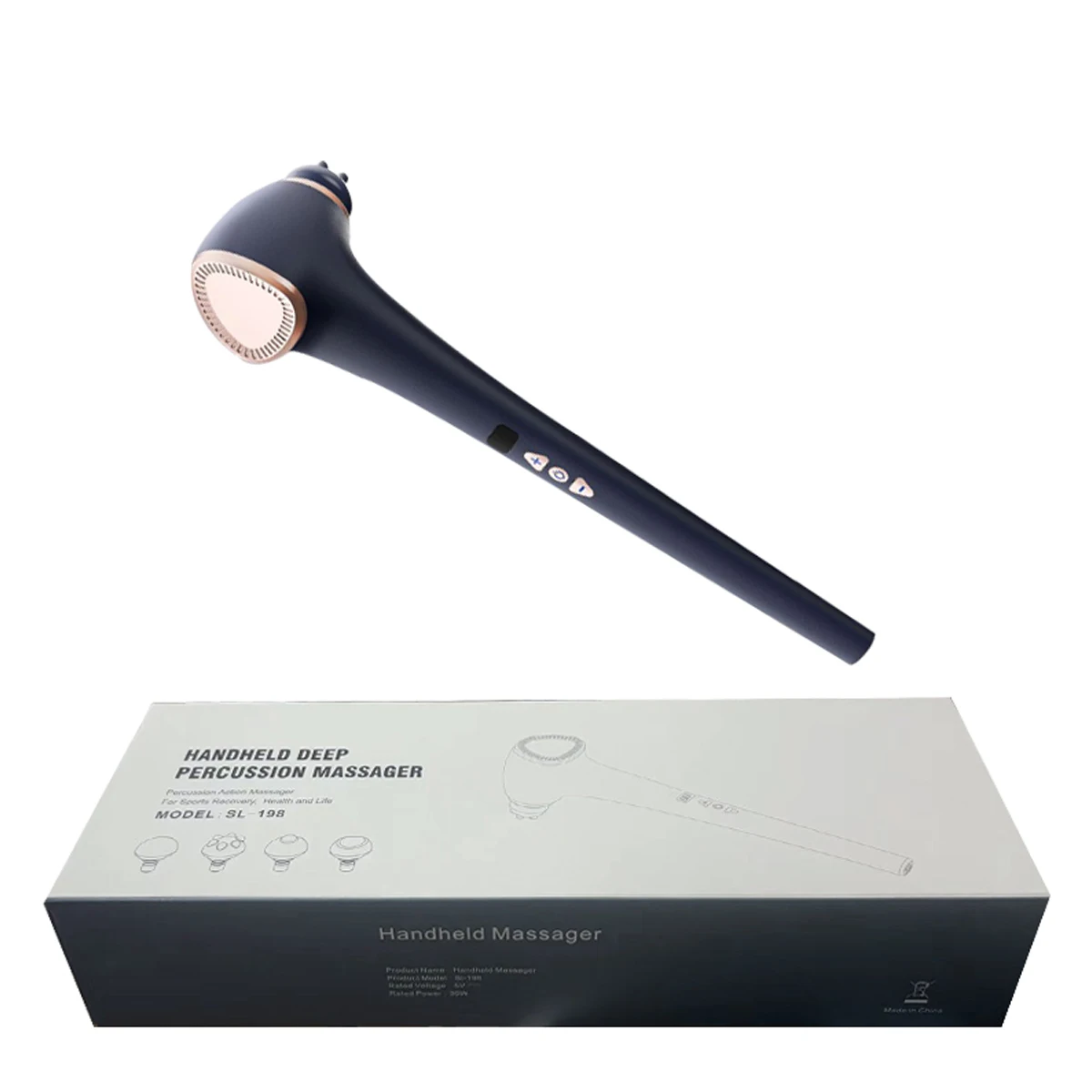 Масажний пістолет, пістолет для масажу м’язів для спортсменів, ручний електричний глибокий масажер для спини, перкусійний масажний пістолет, масаж шиї, спини