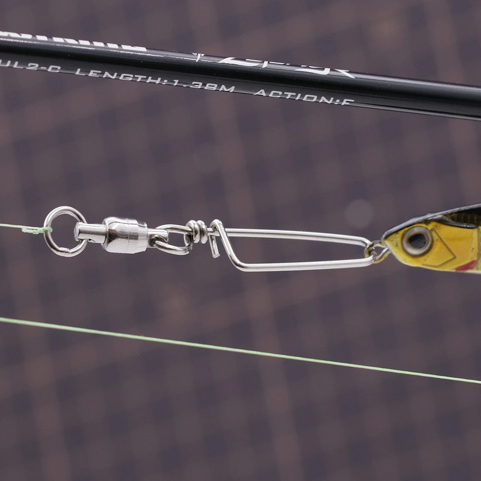 60pz Girella Con Moschettone Coastlock A Sfera – Resistente Fino A 500Lb Per Acqua Salata
