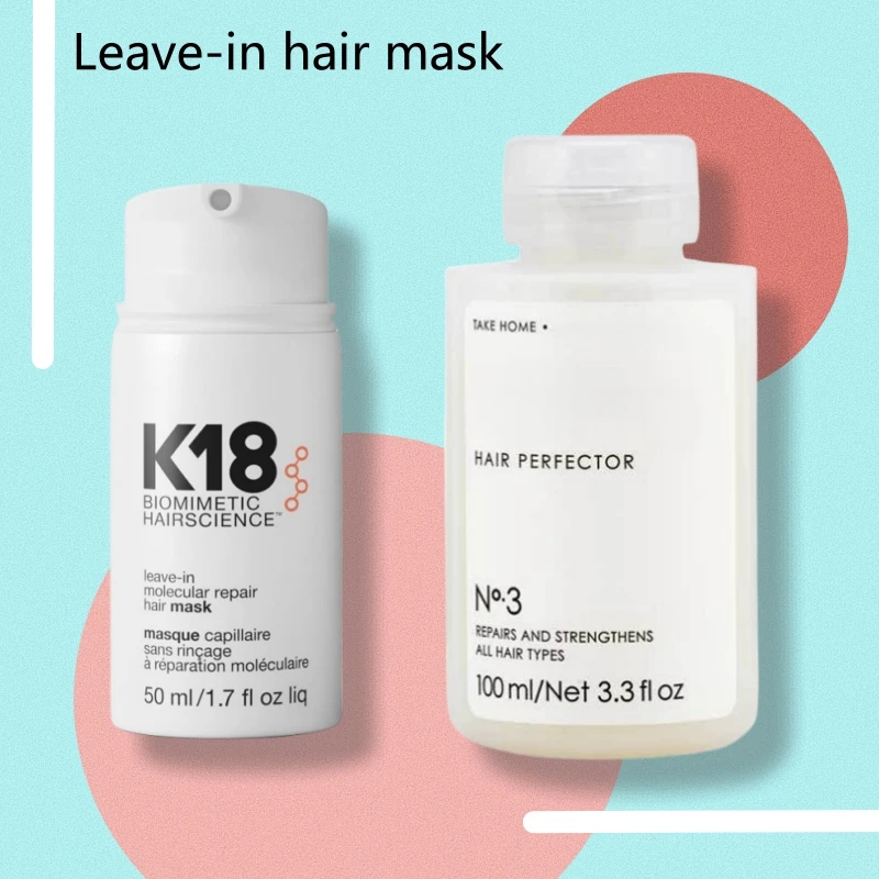 K18 Leave In Molecular Repair Hair Mask No 3 Hair Perfector Repair Damaged Hair Scalp Treatment