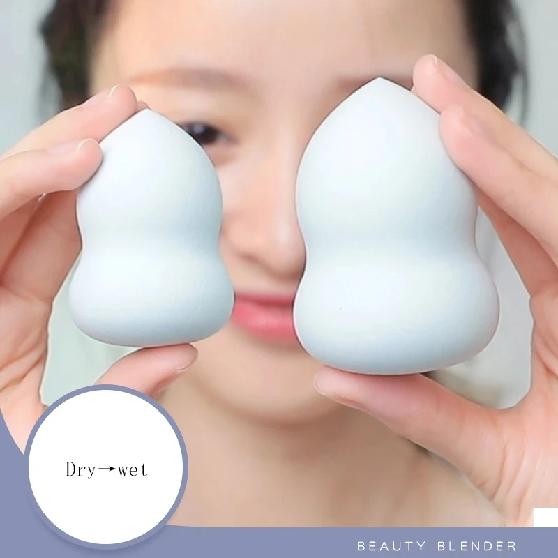 20/50/100Pcs sponge cosmetic puff bulk wholesale Beauty Egg Set Water Drop Puff Makeup Egg Super Soft make up blender wholesale 2
