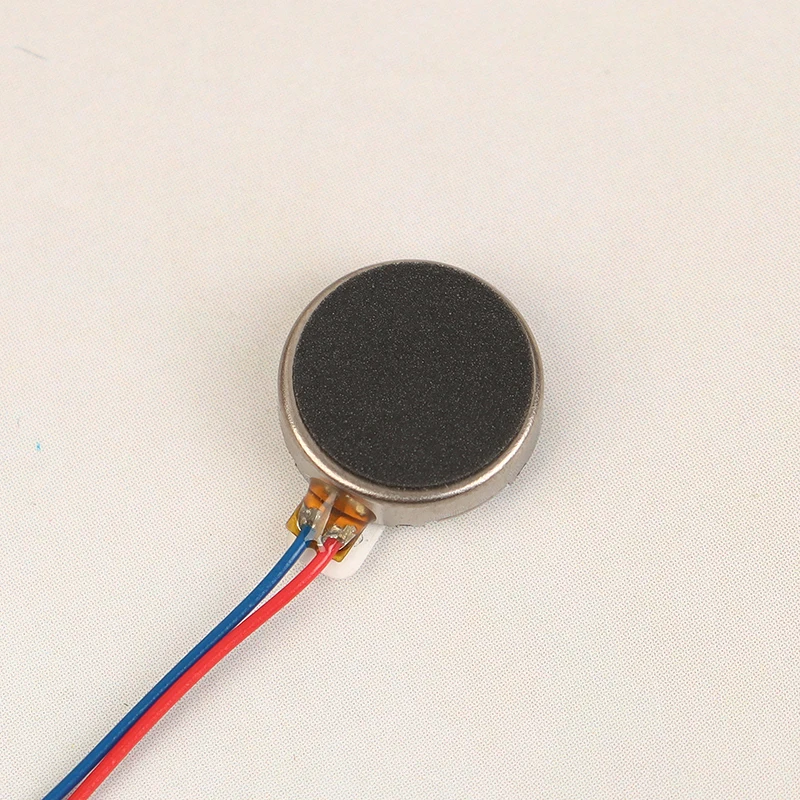 10Pcs/Lot Mini Vibration Motor DC 3V 12000rpm Flat Coin Button-Type Micro DC Vibrating Motor For Mobile Cell Phone Pager Tablet