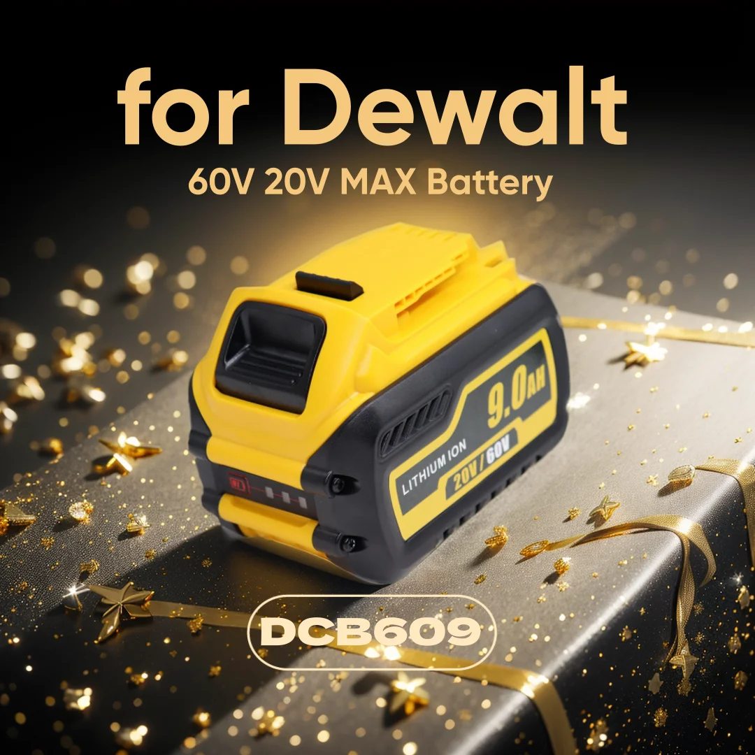 

60V 9.0Ah Battery For Dewalt DCB200 Replacement Battery DCB606 DCB609 DCB205 DCB206 DCB209 DCB182 20V 6.0Ah Power Tool Battery