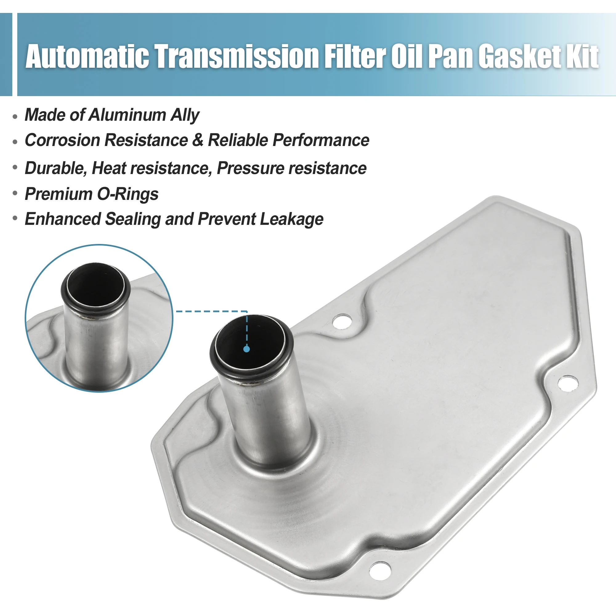 1 Set Car Transmission Filter Oil Pan No.3172850X0A for NISSAN SENTRA VERSA 2012 2013 2014 2015