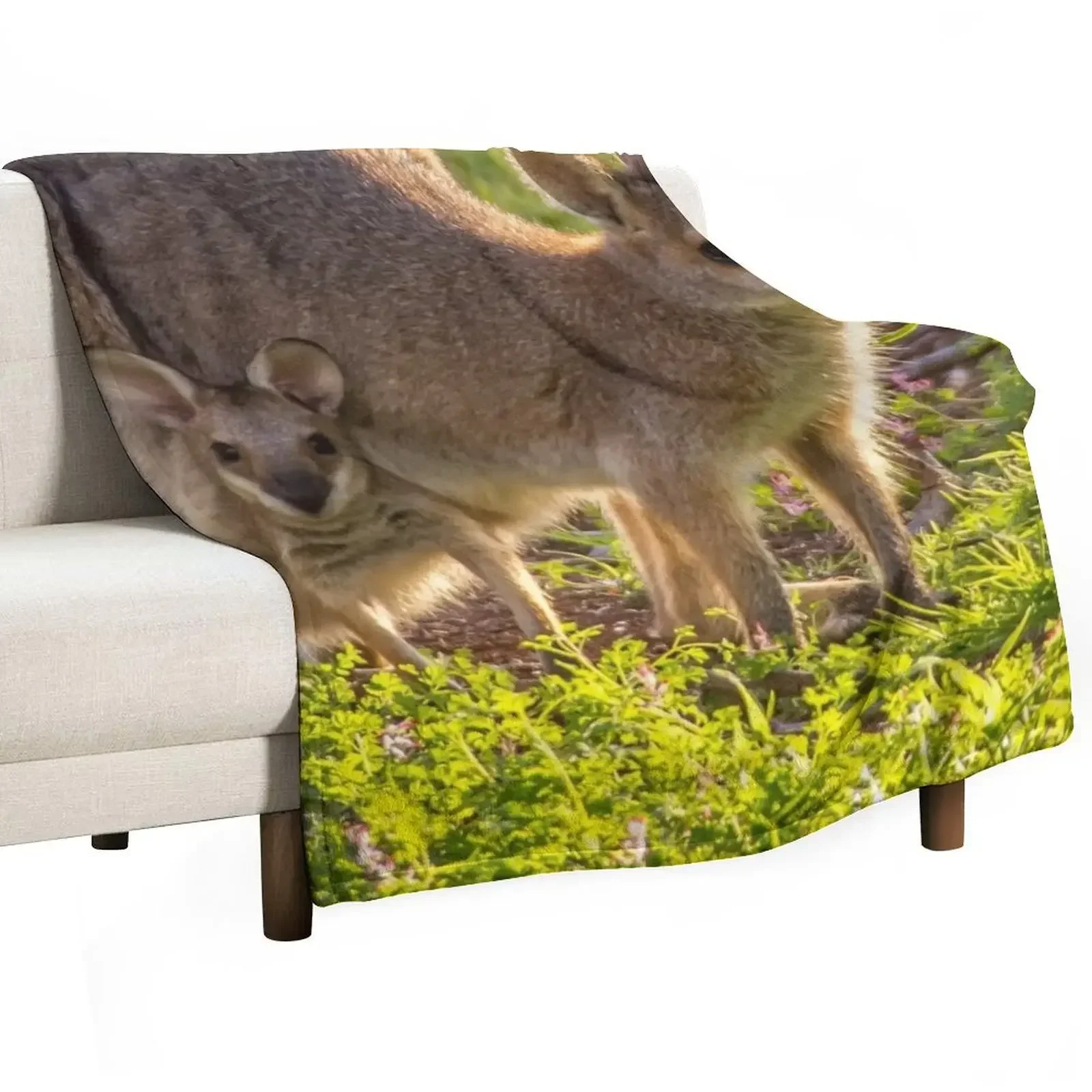 

Kangaroo Throw Blanket Blankets For Bed Soft Plush Plaid Blankets