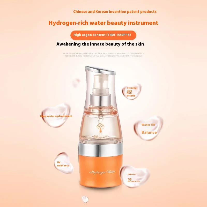 Hydrogen rich water spray, ladies' beauty style, with anti-aging beauty effect
