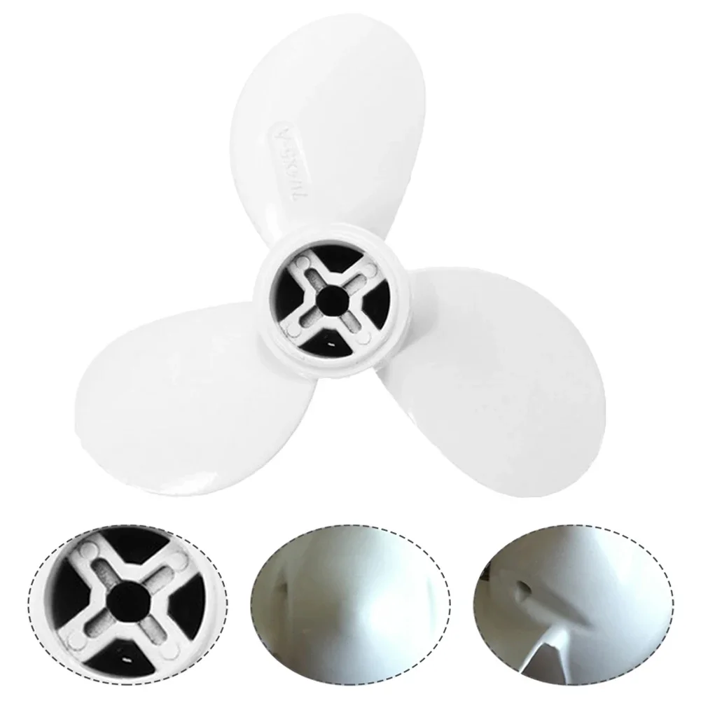 1x Outboard Motor Propeller Aluminum Alloy 3 Blades For Hangkai 3.5 For HP For Yamah 2 Horsepower Boat Parts & Accessories