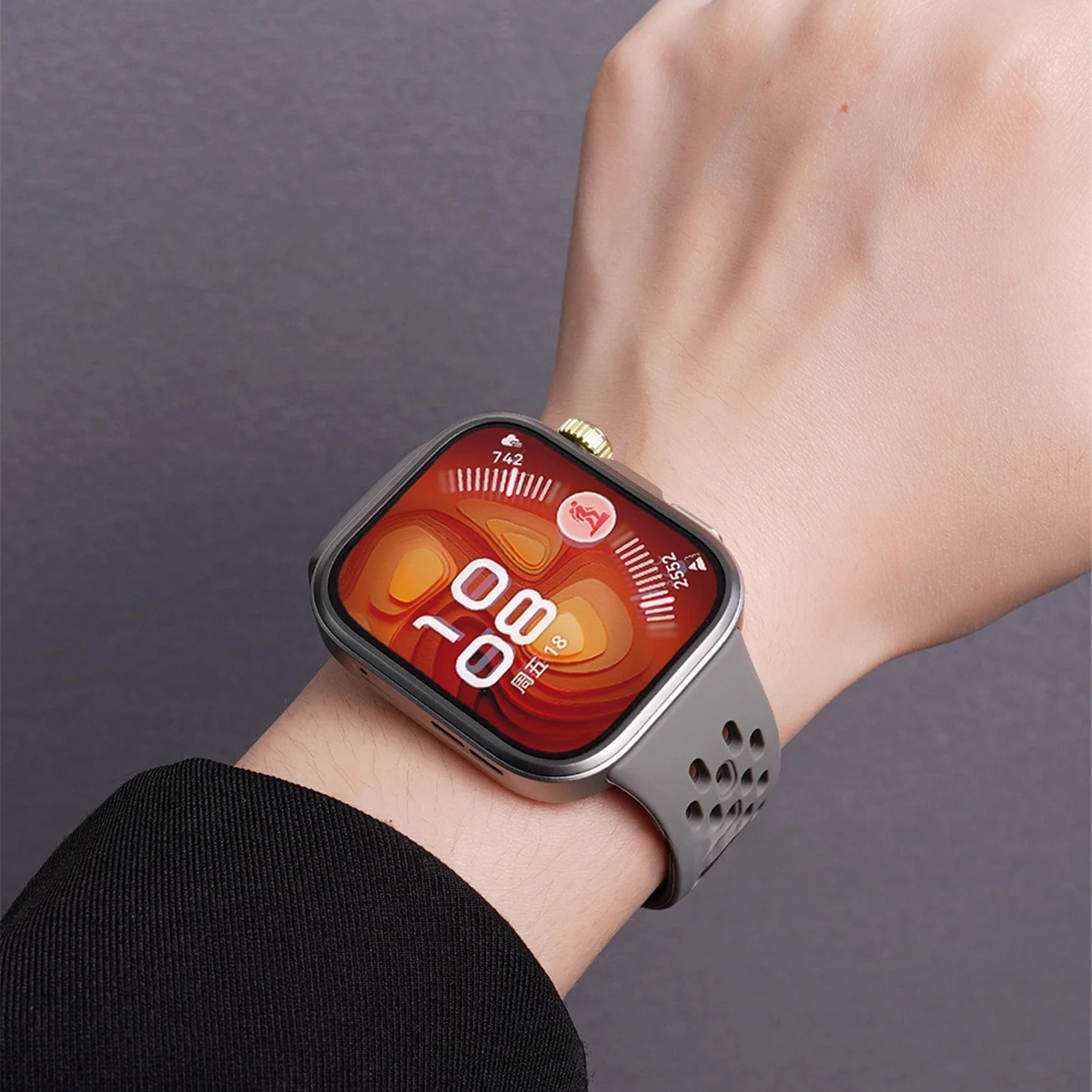 Breathable Silicone Sports Strap - Comfortable Band Accessory