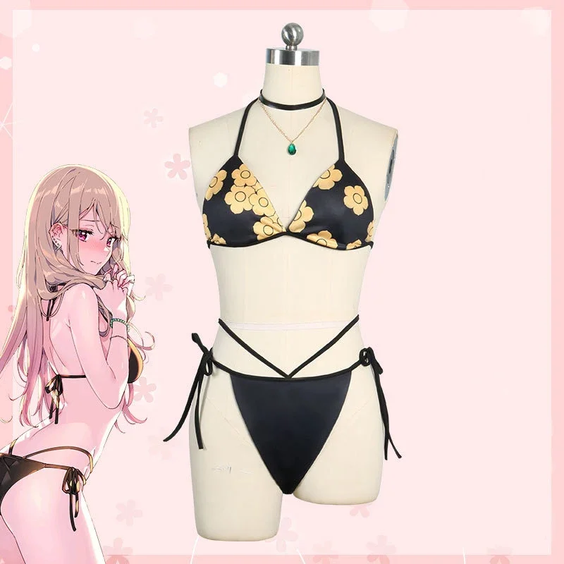 

Swimwear Marin Kitagawa Cosplay My Dress Up Darling Maid Costume Uniform Outfits Halloween Carnival Suit