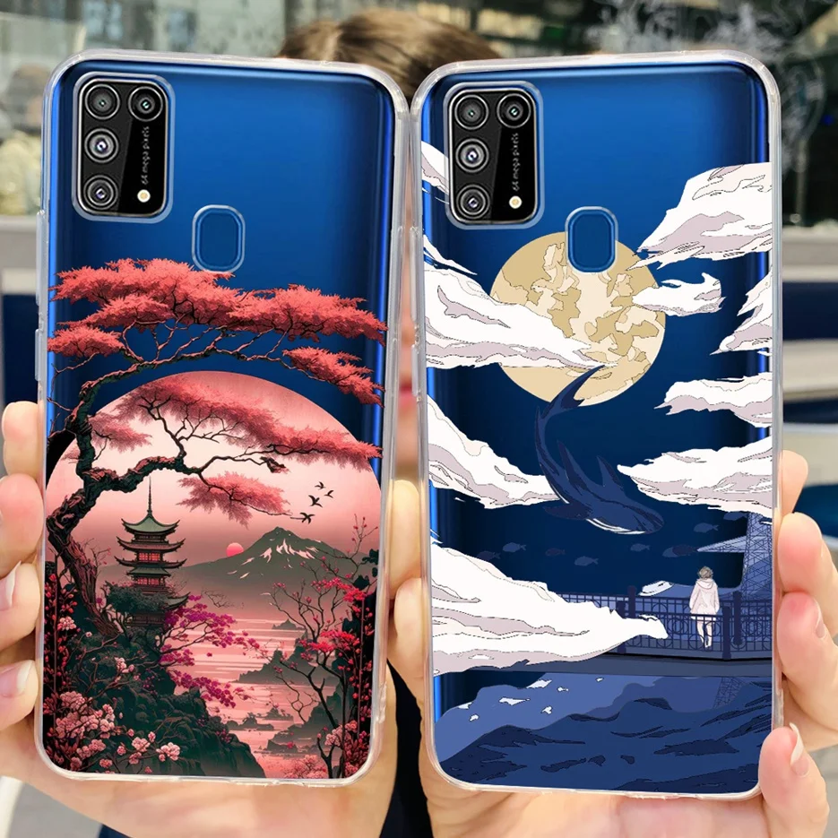 Colorful Painted Soft Slim Phone Case - Vibrant Design Protective Cover