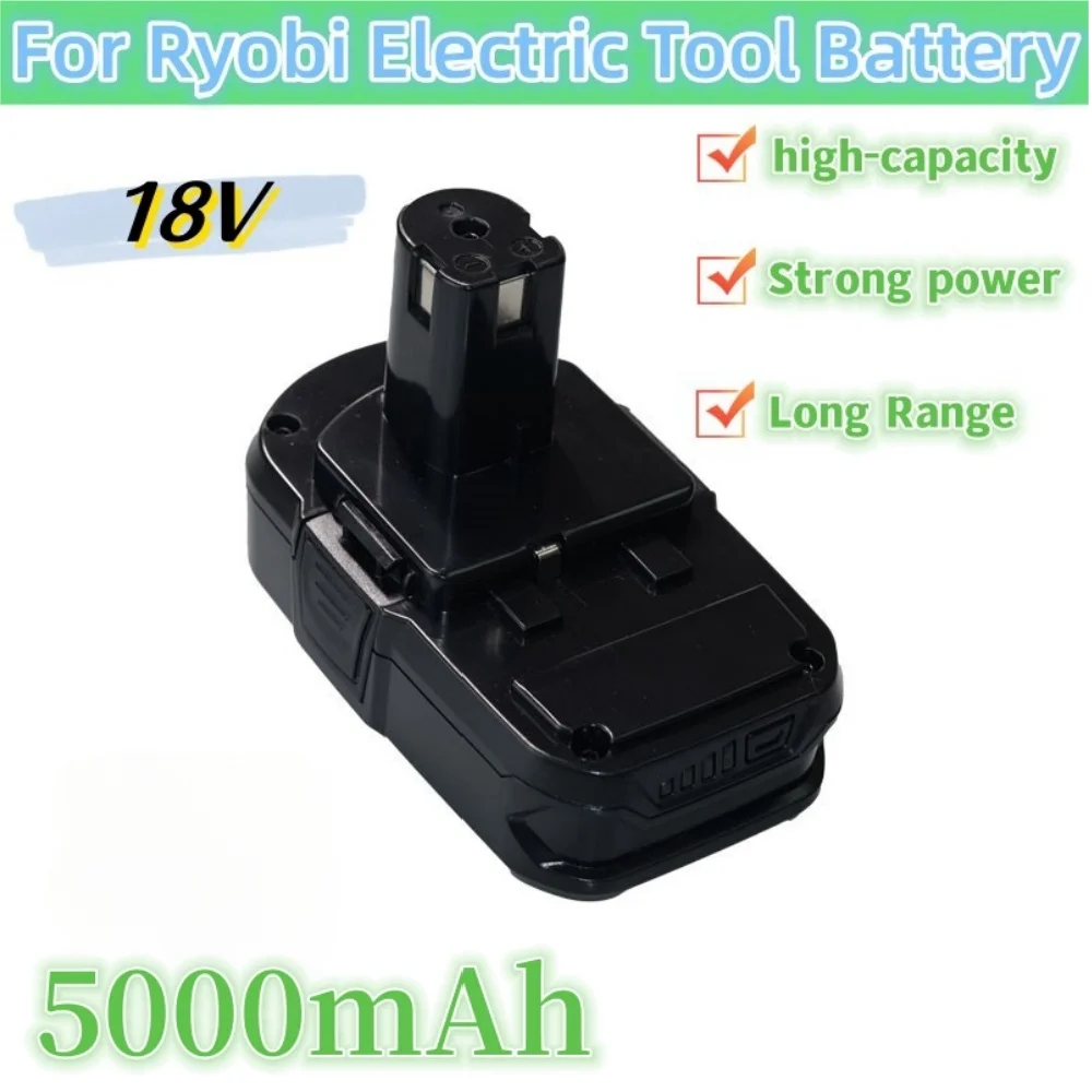 Batteria Ryobi ONE+ 5.0Ah - Litio 18V Compatibile Con Tutti Gli Attrezzi Ryobi, Con Indicatore Carica - Foto 8