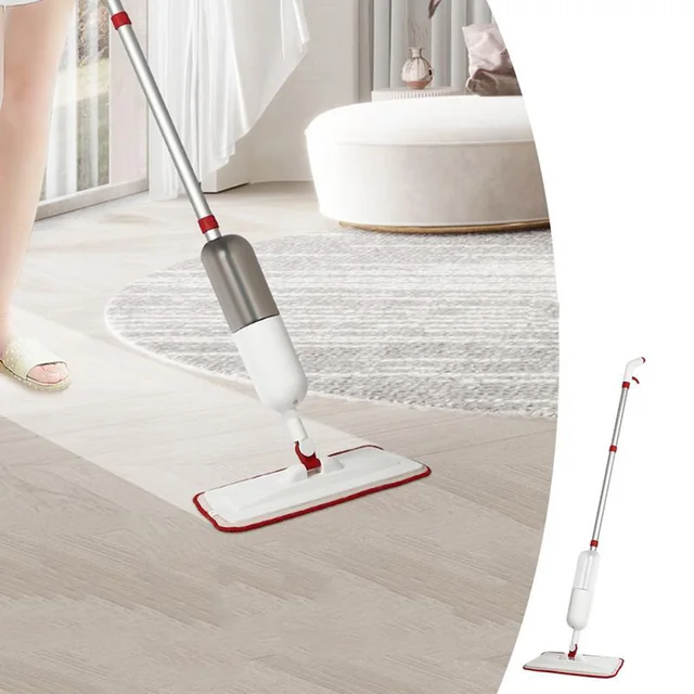 Mop With Spray For 360 Degree Spin Mop With Water Tank And Spray Function For Quick Floor Cleaning Household Cleaning Tool 1