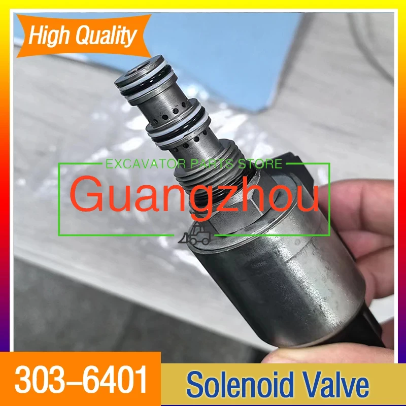 for EW140C 303-6401 3036401 Solenoid Valve Engine Spare Parts Higher Quality New