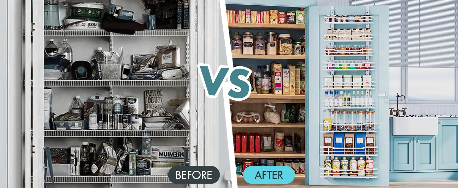 9-Tier Over The Door Pantry Organizer