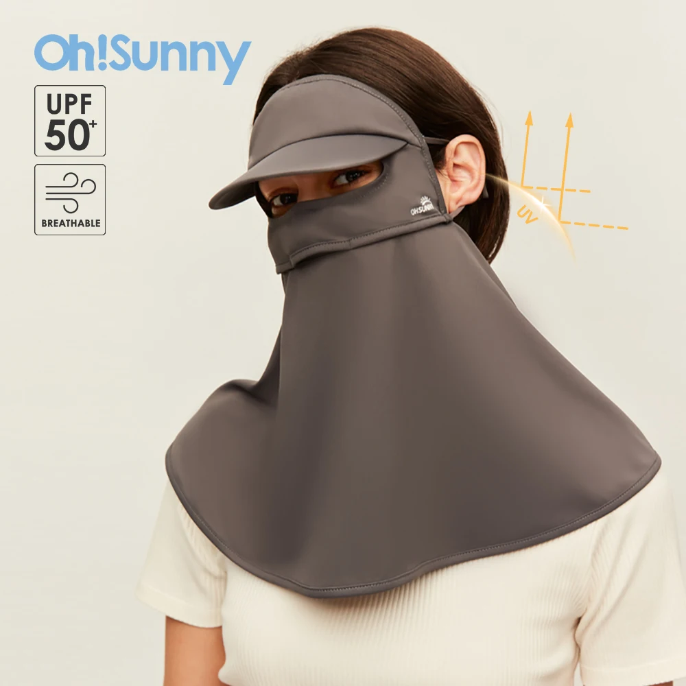 OhSunnyNewSunProtectionScarfGolfNeckShoulderFlapWomen
