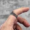 Angel Wings Stainless Steel Mens Womens Rings Punk Trendy Cool for Couple Girl Boyfriend Biker Jewelry Creativity Gift Wholesale 4