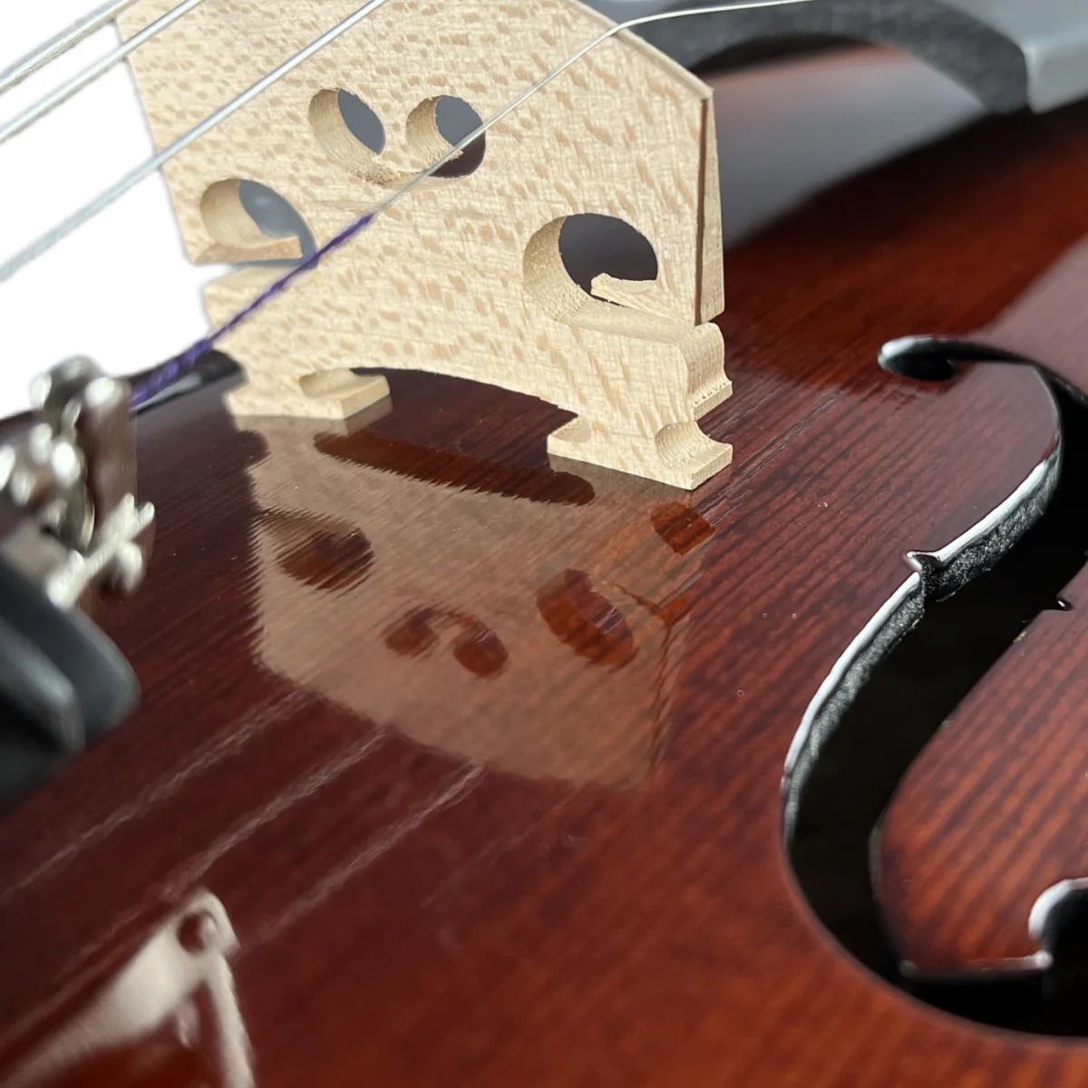 4/4 Italian handmade bird eye maple violin, longan maple wood professional performance