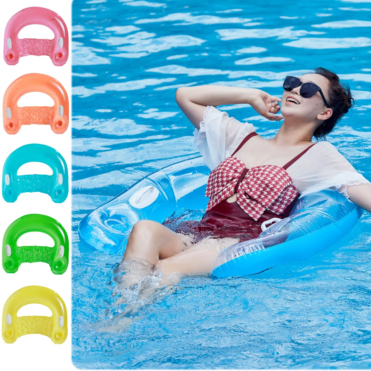 Water Floating Chair Pool Bed Float Water Sports Relax Floating Hammock Lounge Chairs Pool Float Water Sports Toys For Adults portable outdoor sports camping chairs fishing folding chairs can be stored picnic table and chairs set