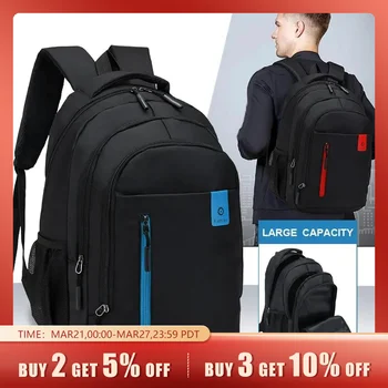 Blue Red School Outdoor Waterproof Daily Use Student Backpack Bag