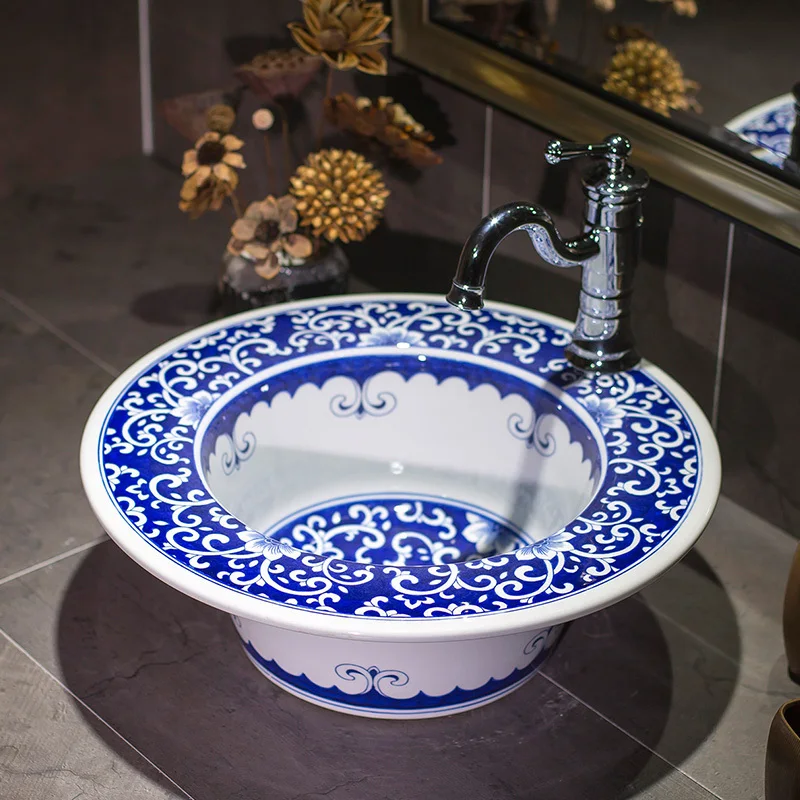 

Овальный туалетный столик для ванной комнаты в европейском стиле