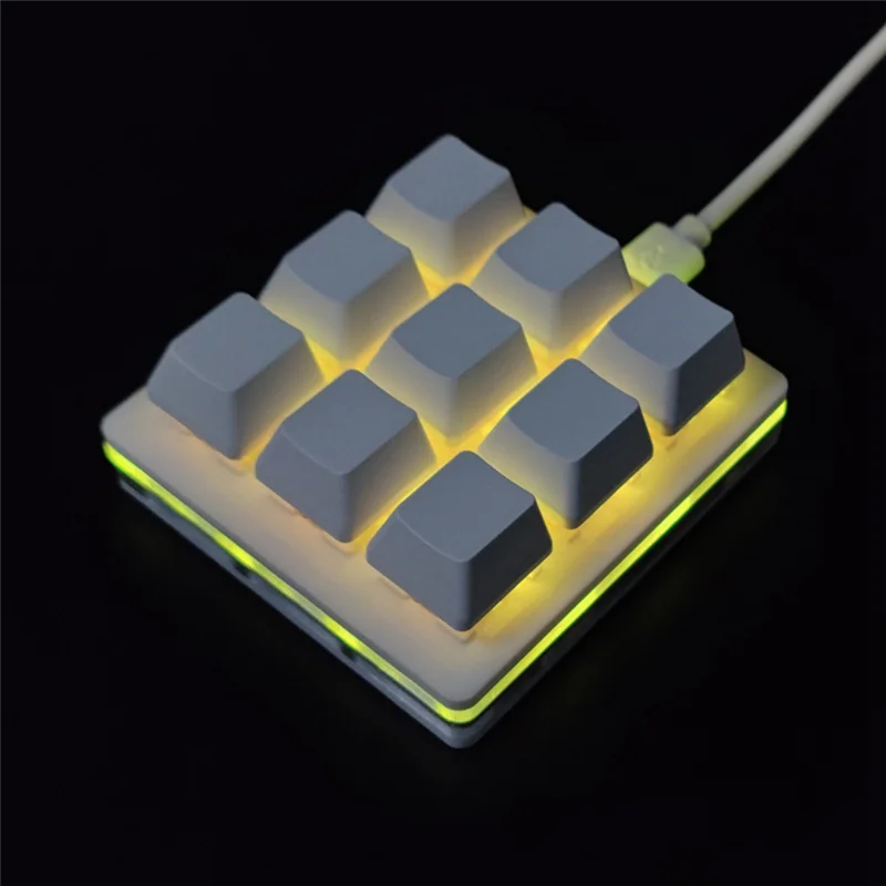 9-Key Mini Mechanical Keypad Select All Copy Paste Shortcut Key One-Key Password Mechanical Osu