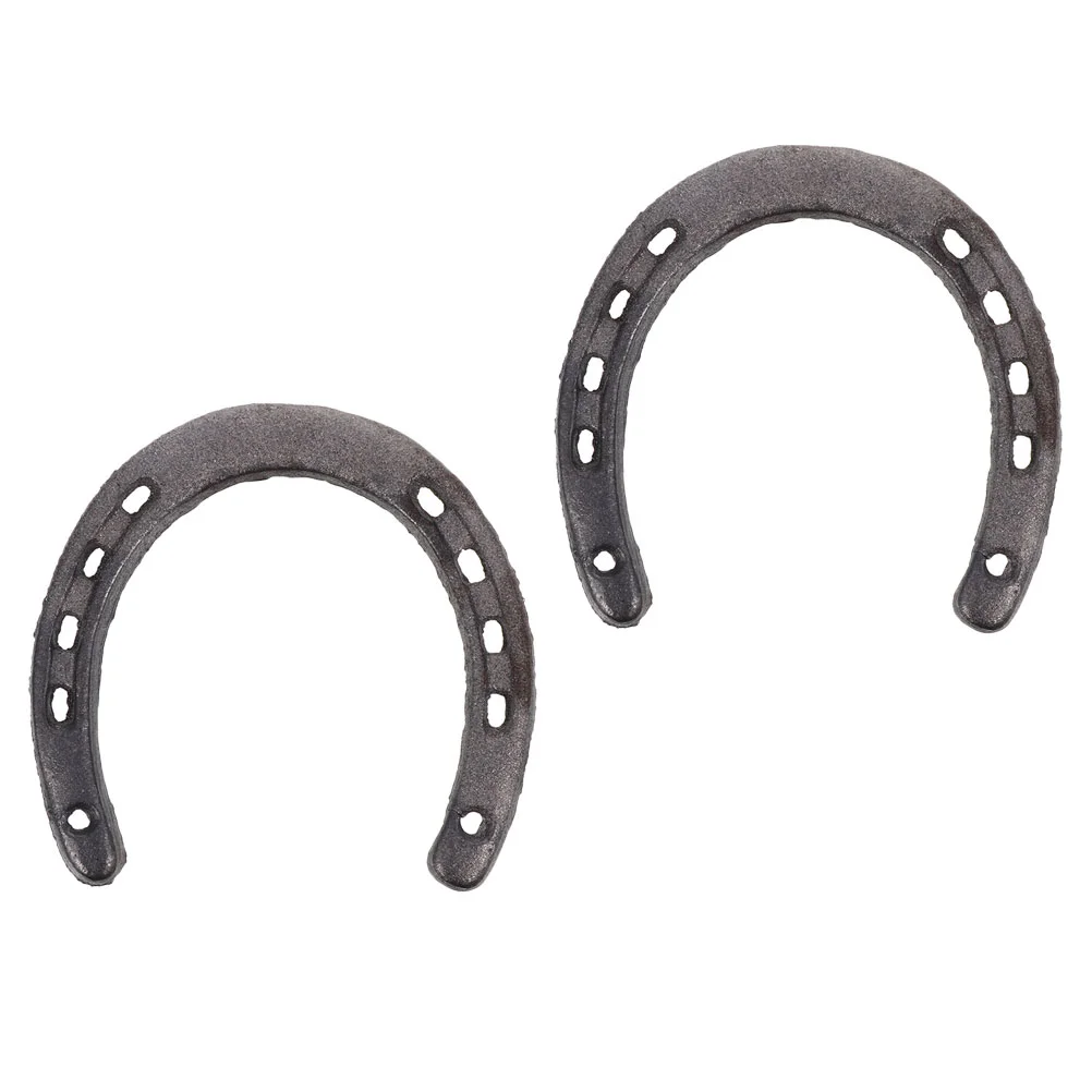 

2pcs Horseshoe Wall Hanging Chic Wall Hanging Adornment Wall Horseshoe Decor