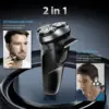 Sejoy 3D Rotary Electric Shaver for Men Advanced Dry Wet Pop-up Trimmer Rechargeable Perfect Fathers Day Gift for Dad, Husband 1