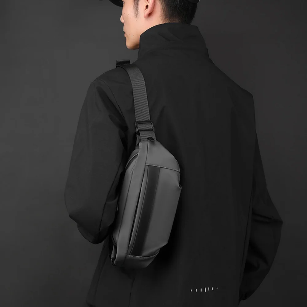 Multifunctional Men's Sport Travel Shoulder Crossbody Bag Organizer Husband Trend Handbag Sling Bag Outdoor Chest Bag for Men