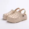 Chunky Platform Clogs Shoes for Women Thick Bottom Non Slip Beach Sandals Woman Summer 2024 Fashion Wedges EVA Sandals Slippers 1