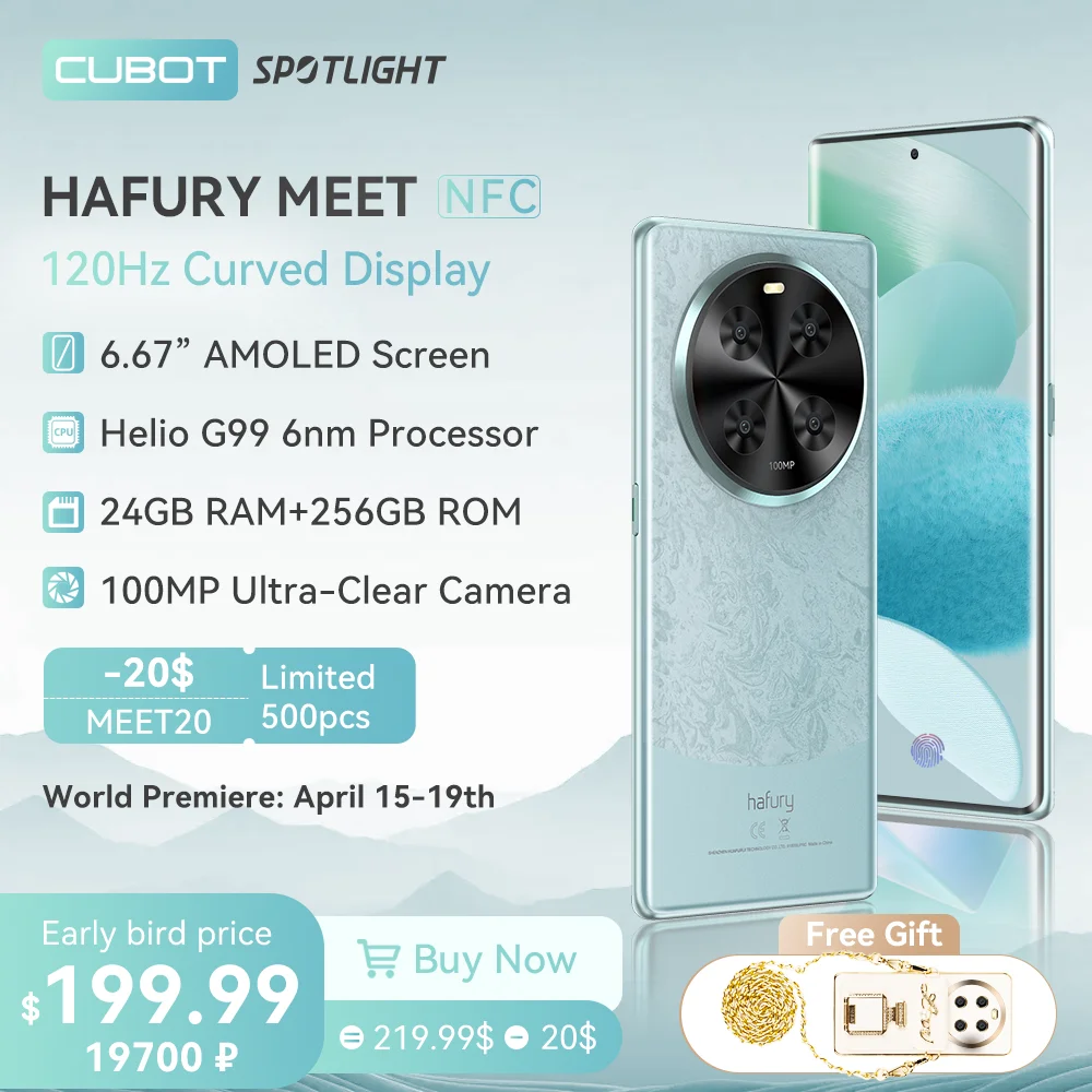 Cubot Hafury Meet | Wysyłka Z 🇨🇳 (Chiny)
