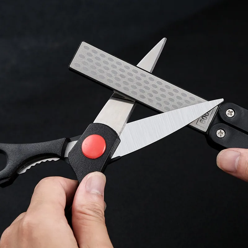 Double Sided Fold Diamond Knife Sharpener  Knife Sharpeners Pocket Knives  - Double - Aliexpress