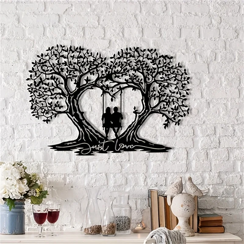 

Metal Wall Decoration Wall Sticker Art Silhouette Decoration Painting Home Art Silhouette Iron Art Silhouette Metal Decoration.