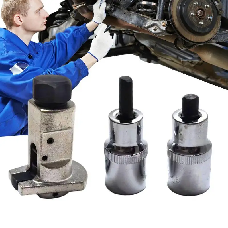 

Car Strut Sheephorn Separator Tool Puller Spreader Cr-V Steel Disassembly Socket Heavy Duty Hub Extractor Set Spreader Tool 3