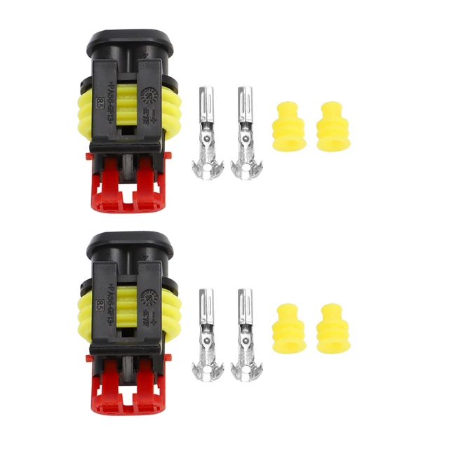 Connettori Elettrici Per Moto Honda CRF250/300, XL750 Transalp - Kit Con Guarnizioni (2 Set) - Foto 12