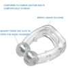 Magnetic Anti Snore Device Stop Snoring Nose Clip Easy Breathe Improve Sleeping Aid Apnea Guard Night Device With Case 1/2/4PCS 5