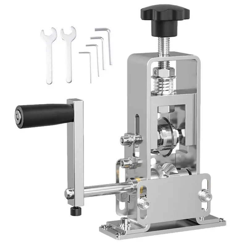 

Drill-Powered Wire Stripper Machine Hand Crank Or Drill Powered Copper Wire Peeler Machine Portable Cable Stripper For Wire