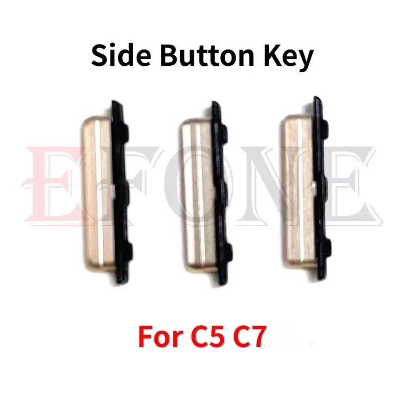 1Set For Samsung Galaxy C5 C7 C9 Pro Power Button ON OFF Volume Up Down Side Button Key