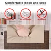 Patio Furniture Sets 4 Piece Rattan Chair Patio Sofas Wicker Sectional Sofa Outdoor Conversation 4